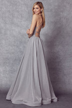 A-Line Formal Prom Gown JT204