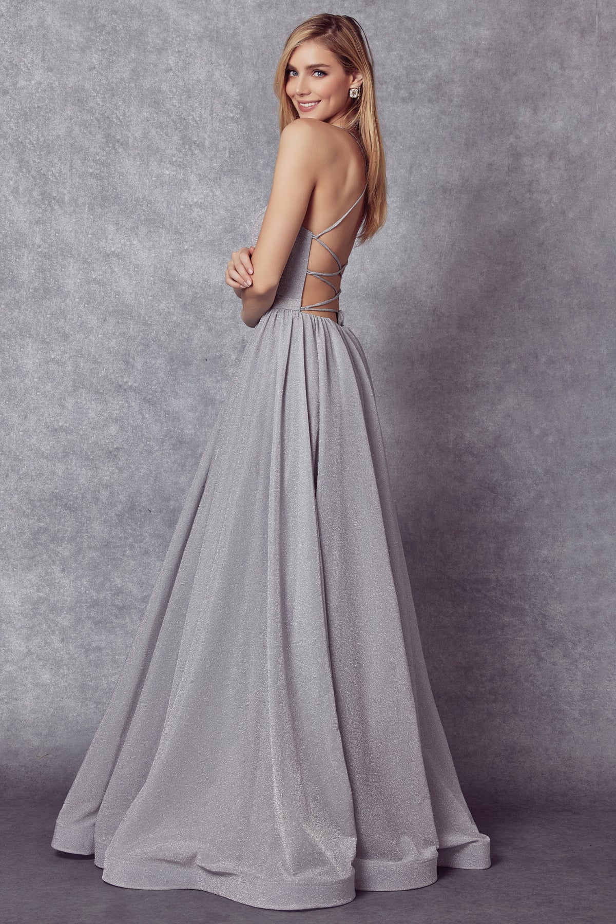 A-Line Formal Prom Gown JT204