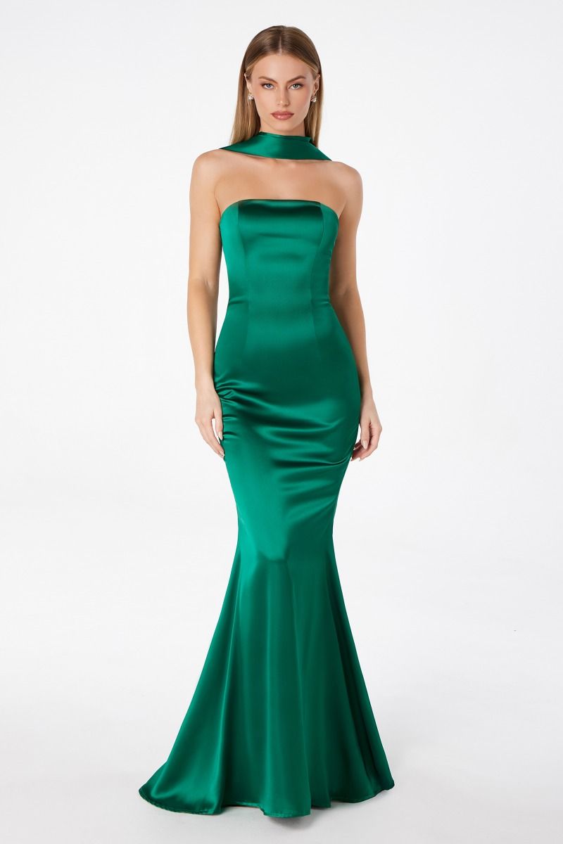 Elegant Embellished Formal Long Special Occasion Gown Detailed CDT2012