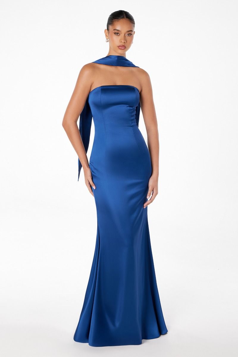 Elegant Embellished Formal Long Special Occasion Gown Detailed CDT2012